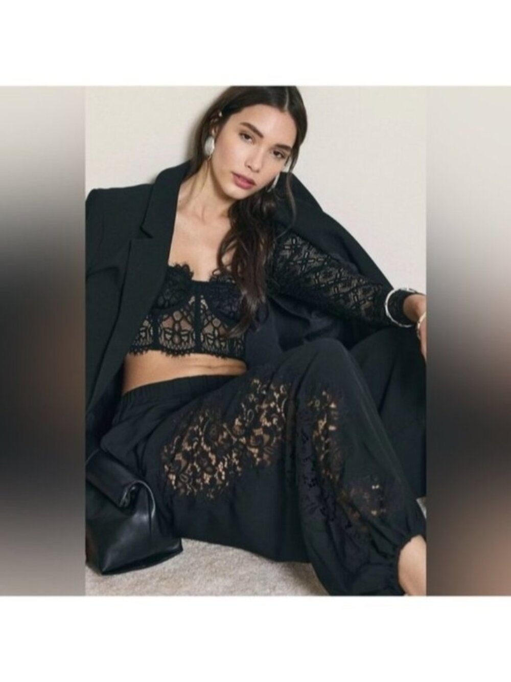 NWT Size S - Bl-nk Imogen Lace Balloon Pants (NWT US$ 168)